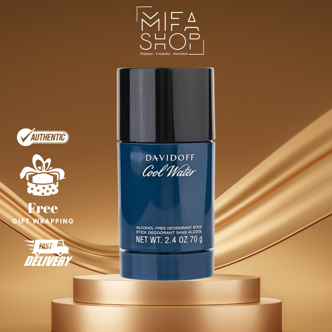 Lăn Khử Mùi Davidoff Cool Water Man Chính Hãng - Giúp cho cơ thể tươi mát và khô thoáng suốt cả ngày