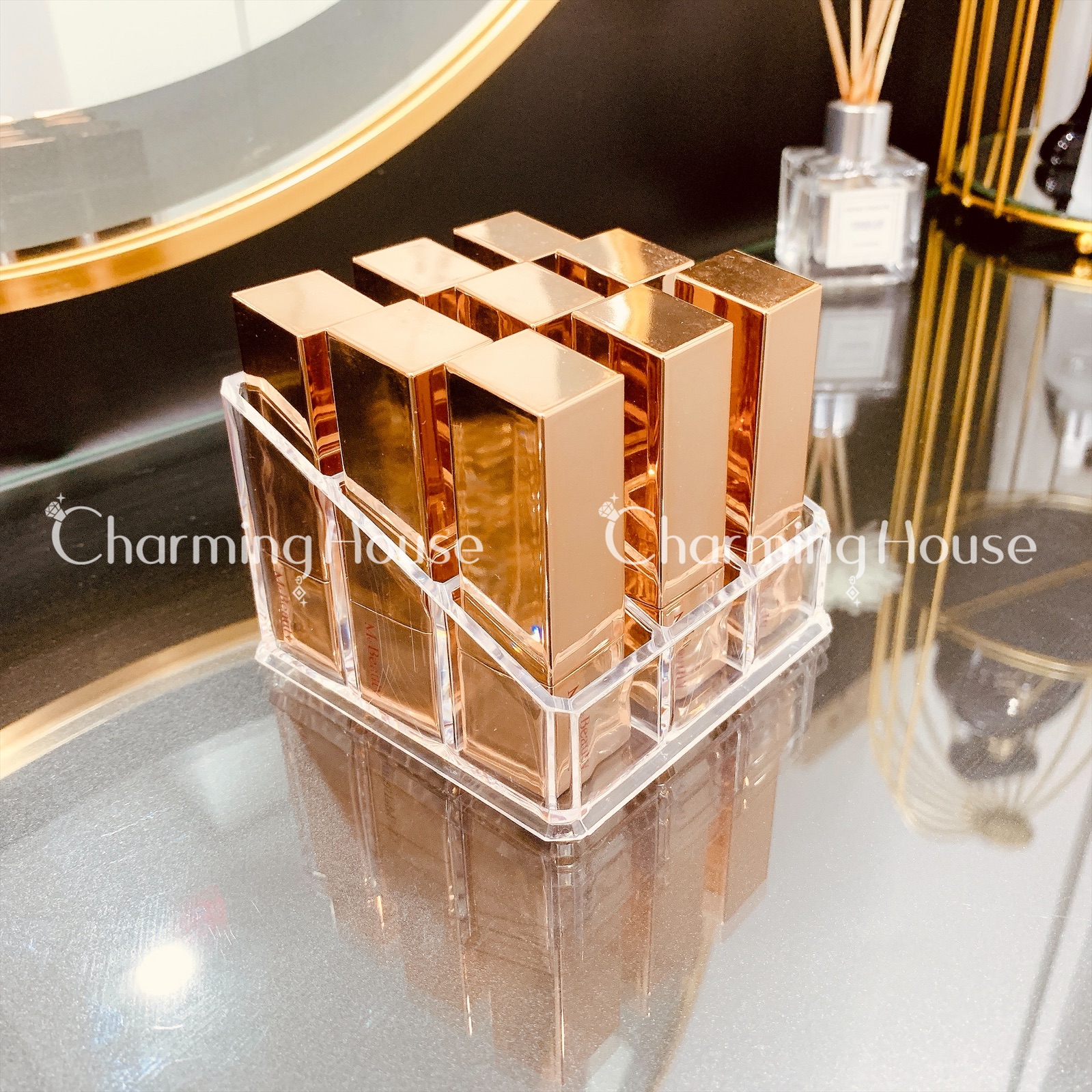 - Khay đựng son cao cấp