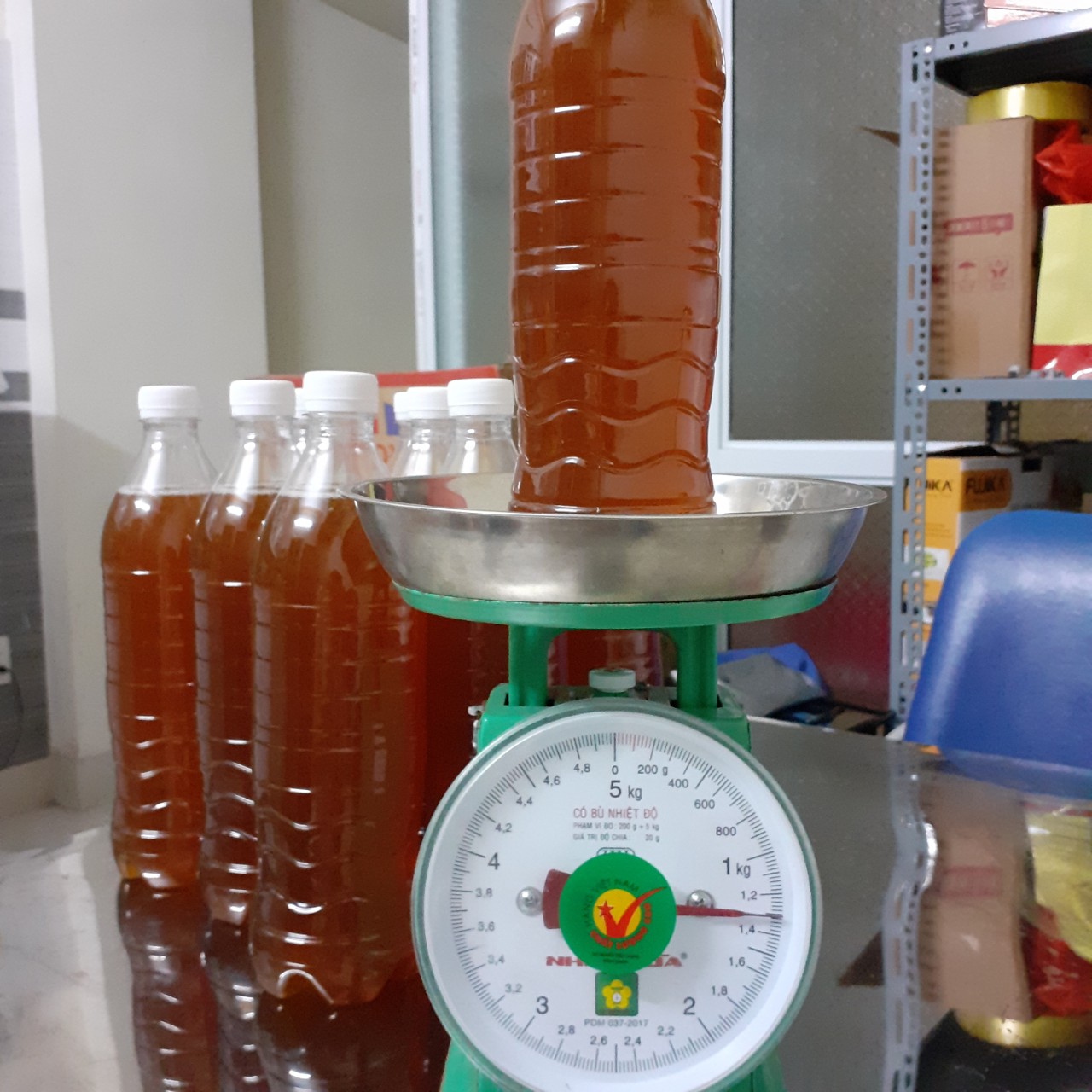 1 LÍT MẬT ONG HOA CAFE NGUYÊN CHẤT - Mật Thật Giá Trị Thật - Cam Kết Nguyên Chất - Tăng Đề Kháng - Shopbemoon