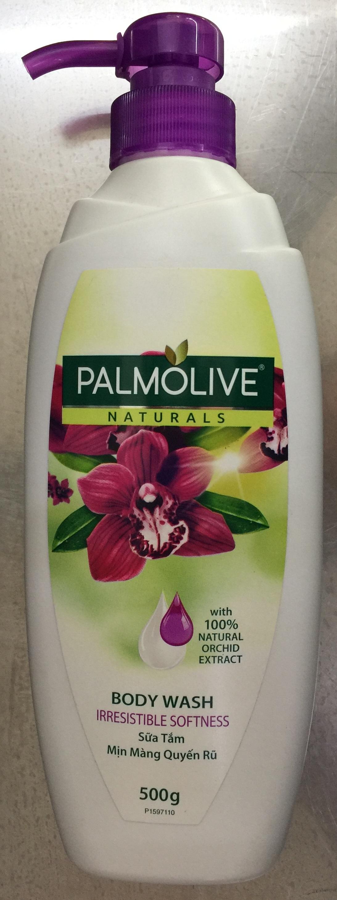 Sữa tắm palmolive chiết xuất phong lan & sữa 500g