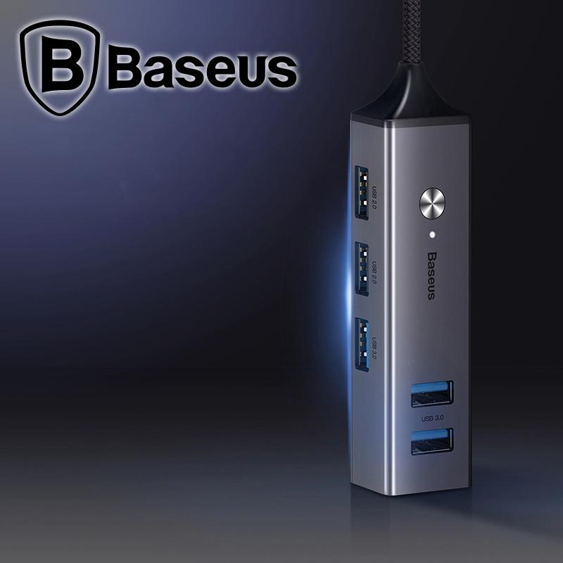 Hub chuyển đổi type a sang usb 3.0 baseus cube hub
