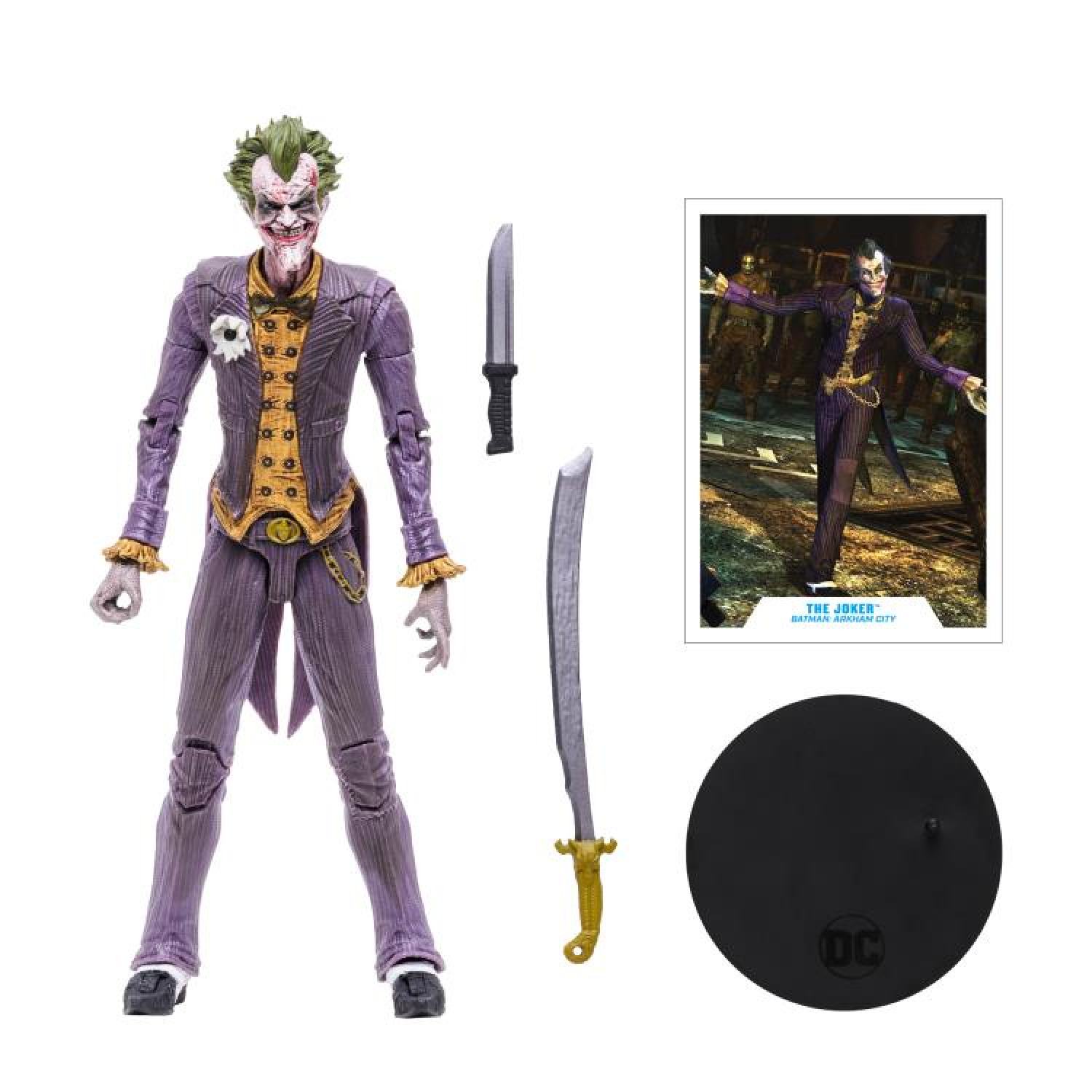 Mô hình McFarlane DC Multiverse 7-inch Batman Arkham City - The Joker