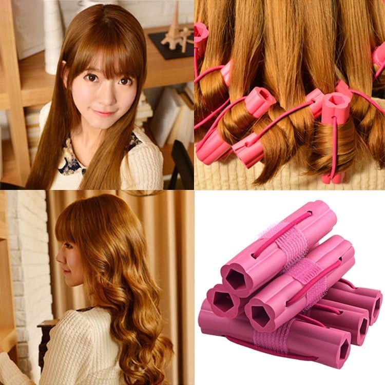 Lô cuốn tóc bọt biển Night Set Curler  [Giá 1 chiếc 2.5cm x 10cm ]