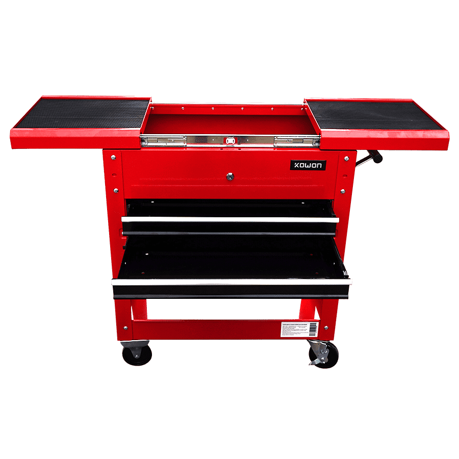 Xe đẩy dụng cụ 3 ngăn có bánh xe kowon ktc310