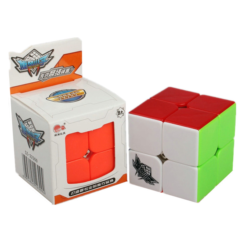 Đồ chơi Rubik 2x2 Cyclone boys Stickerless đồ chơi giáo dục rubik phát triển trí não