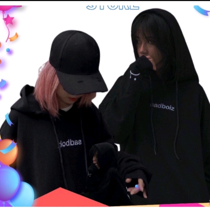 Áo hoodie sadboiz, áo hoodie 5d sadboiz logo in tay