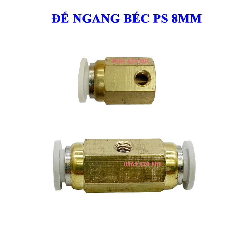 Thân đế ngang,cuối béc phun sương 8mm