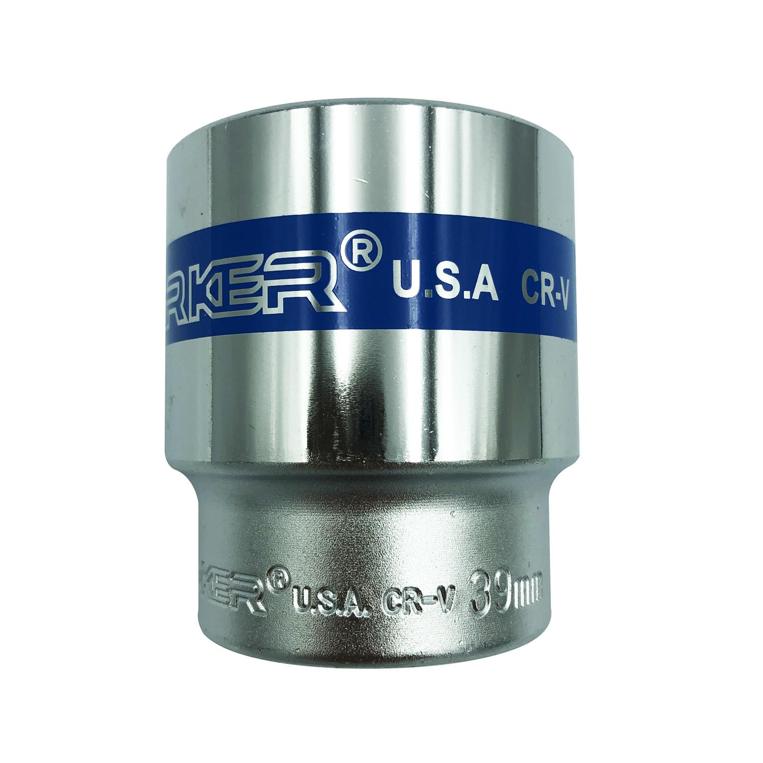 Khẩu tuýp 3/4 inch Barker thép Cr-V kích cỡ 39mm - tuýp mở siết bulong