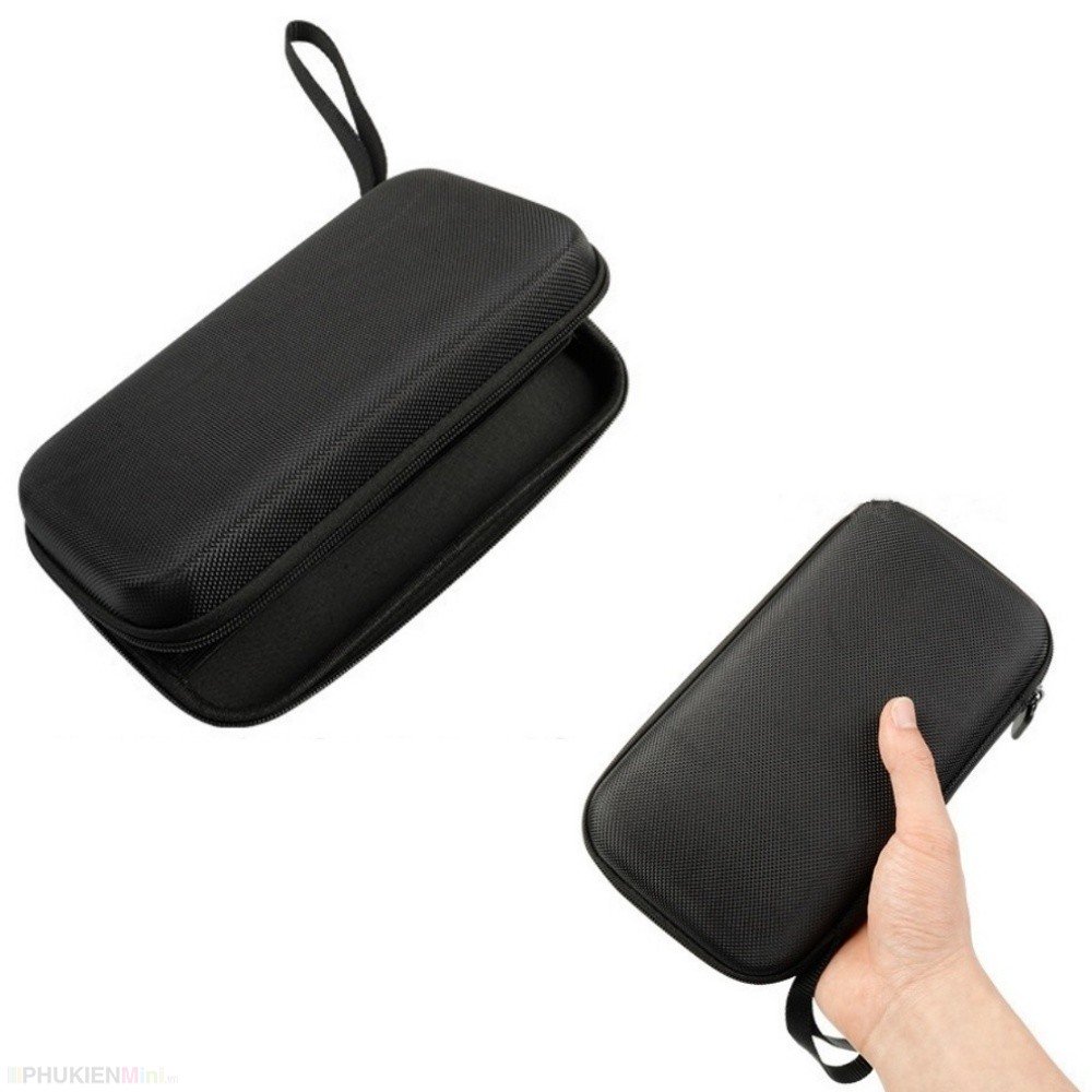 Túi công nghệ có quai cầm tay túi form cứng đựng bộ sạc macbook máy tính dây cáp sạc pin dự phòng tai nghe