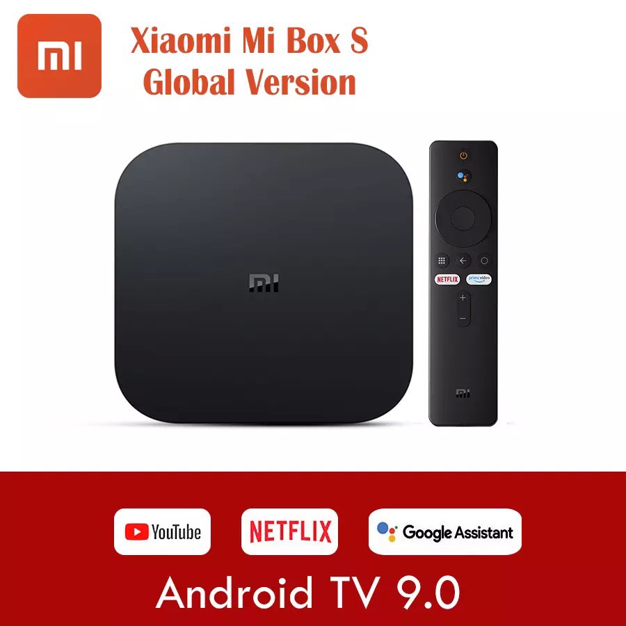 Android tivi box xiaomi mibox s 4k bản quốc tế chính hãng xiaomi - mistore việt nam