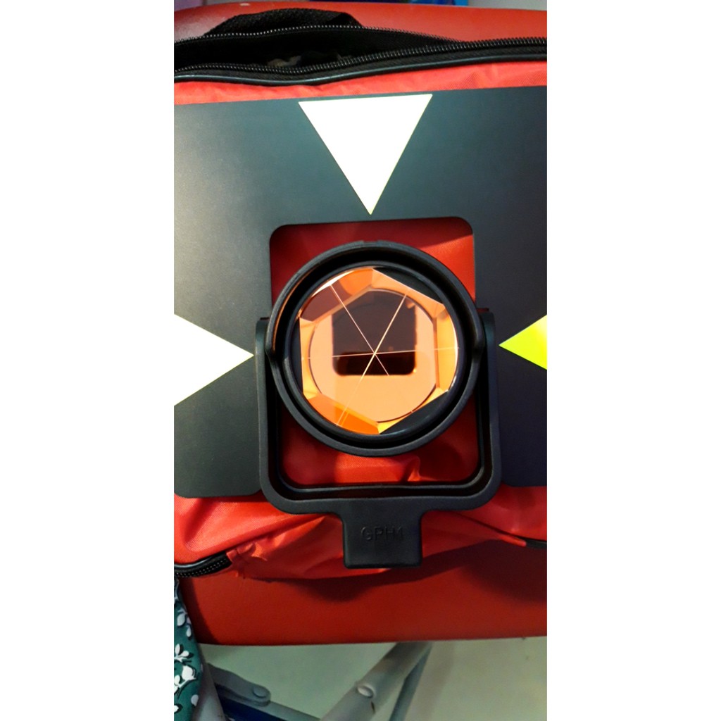 Quả Gương Leica Gpr1 - Gương Toàn Đạc Leica- phụ kiện trắc địa|Đen