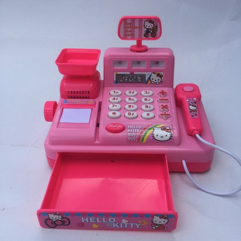 Bộ đồ chơi máy tính tiền siêu thị Hello Kitty
