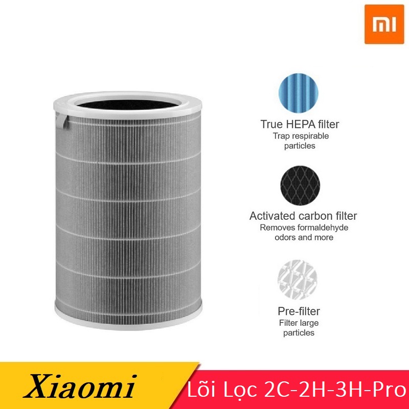 Lõi Lọc Không Khí Xiaomi  Mi Air Purifier HEPA Filter - Chính Hãng DGW - Không Bảo Hành