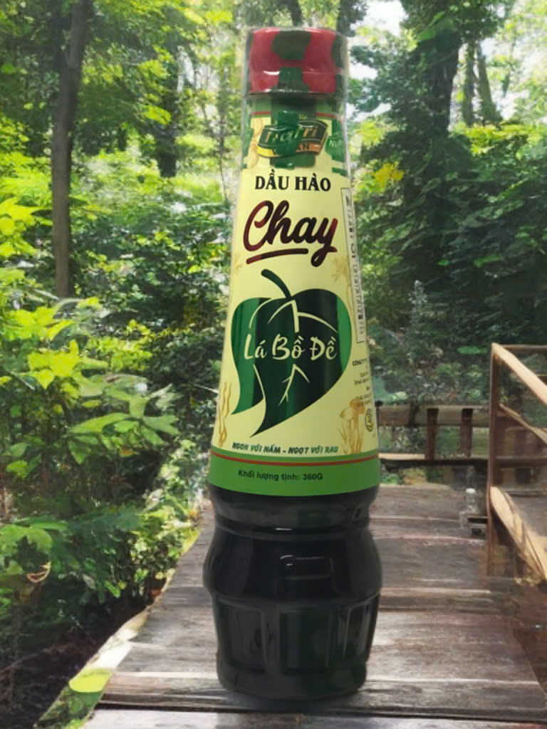 Dầu Hào Thuần Chay Lá Bồ Đề 360gr - Nutricook
