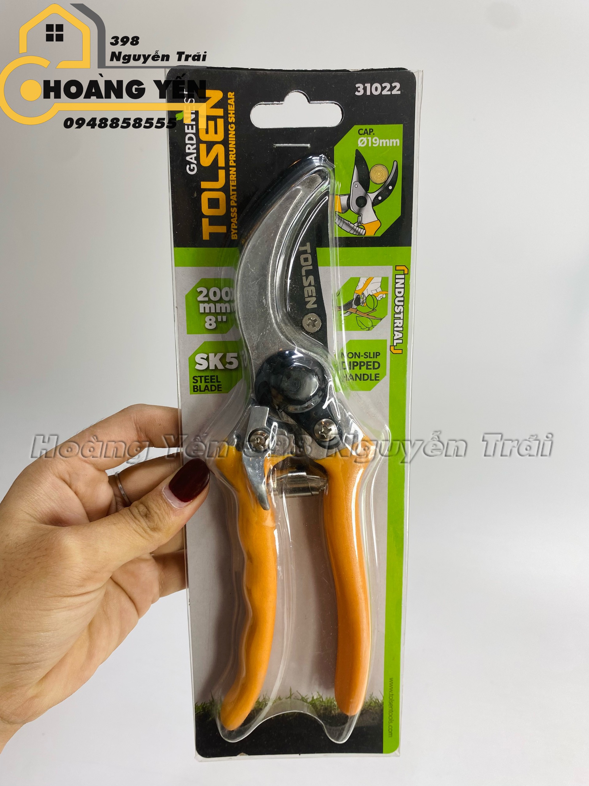 Kéo cắt cành tolsen 31022, kéo làm vườn