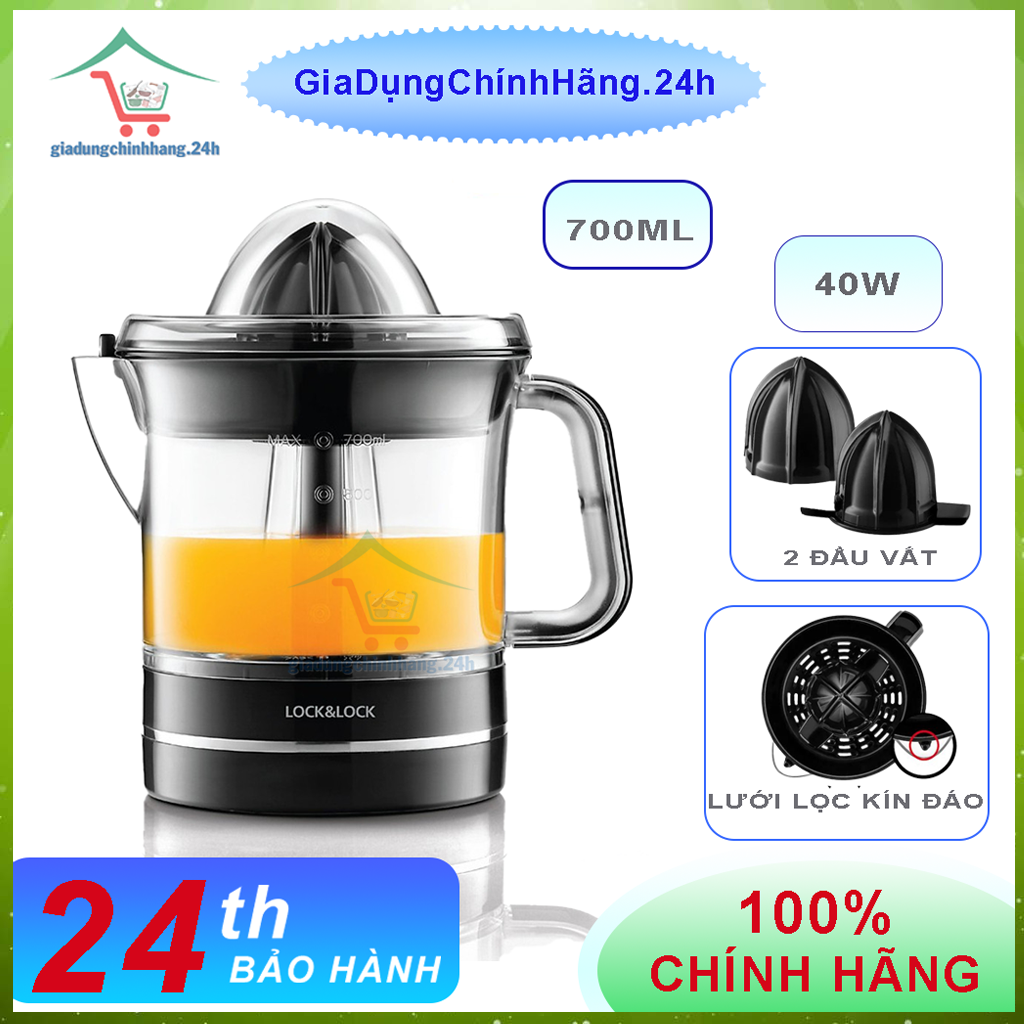 🌺 máy ép cam, vắt cam ejj236 locknlock - 700ml - chính hãng