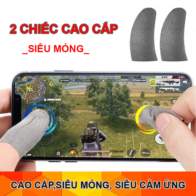 [Cao Cấp] Bao bao tay chơi game siêu mỏng chống mồ hôi - găng tay chơi game - bao tay chơi gane, freefire, pubgbao tay chống mồ hôi