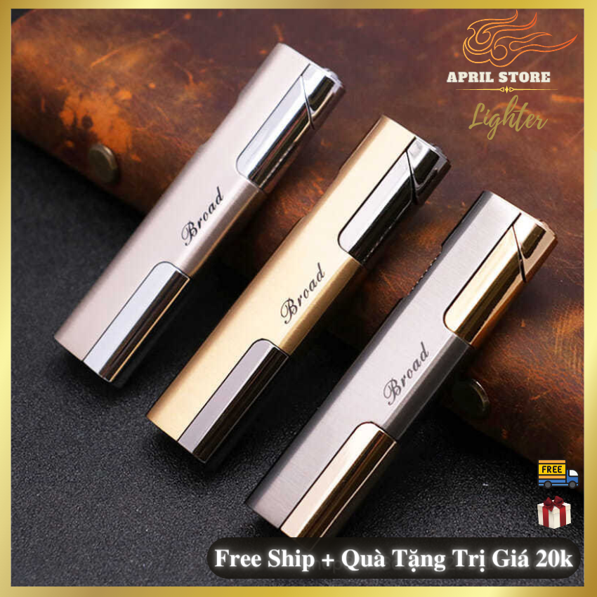 Bật Lửa,Hộp Quẹt BD-240 Xài Gas,Lửa Khò Kim Loại Cực Đẹp (Không Gas)