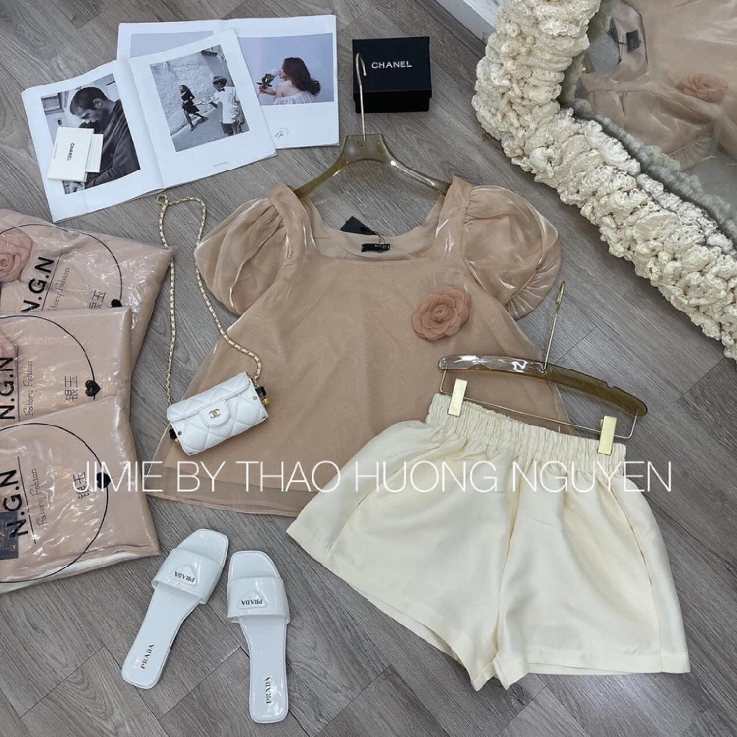Sét bộ tơ hoa trà bigsize