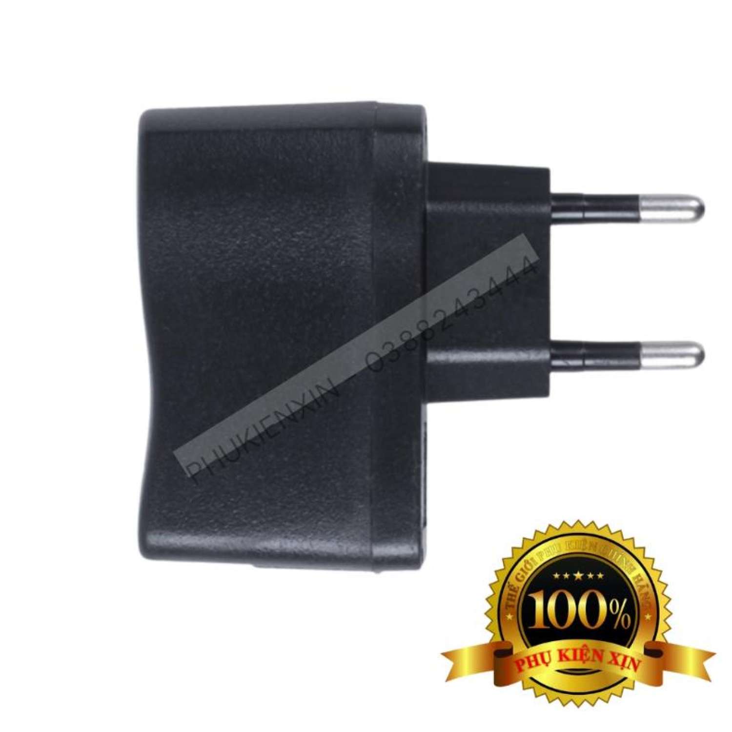 Sạc viettel usb 5v - 0.5a / 500ma đen hàng chính hãng - có đèn báo led