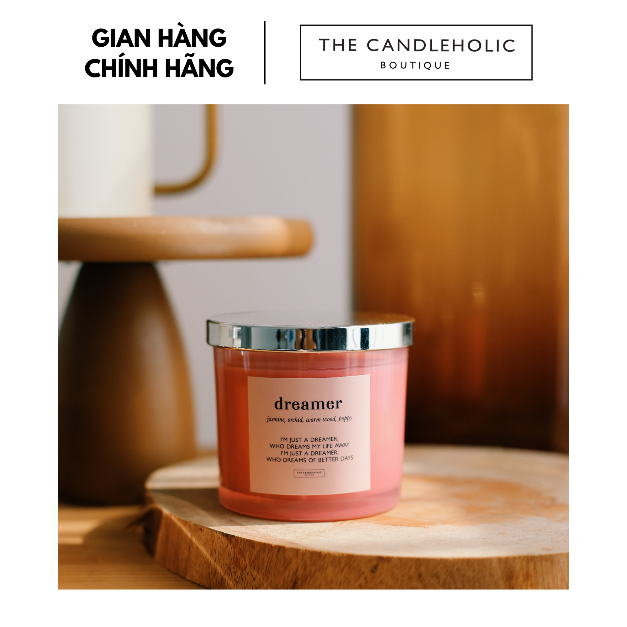 Nến thơm the candleholic dreamer
