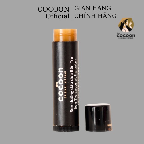 Son dưỡng môi dầu dừa bến tre the cocoon 5g