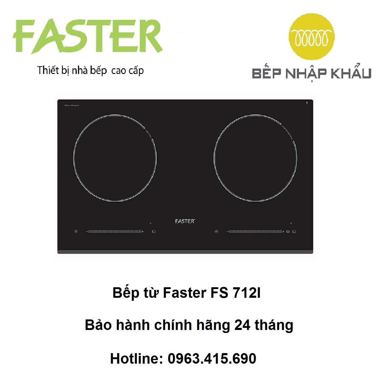 Bếp từ faster fs 712i