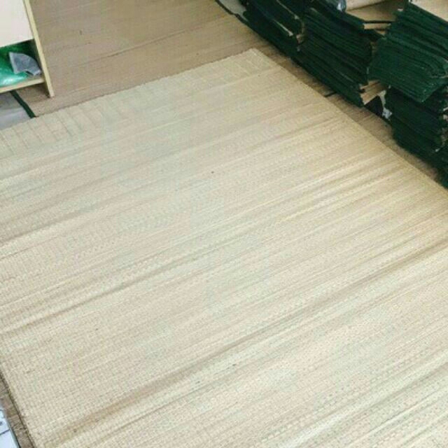 CHIẾU CÓI TRẮNG 1M6x2M Dùng chải ăn cơm, uống nước