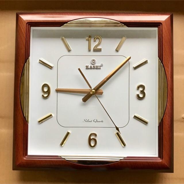 Đồng hồ treo tường Kashi K77 cao cấp tặng pin panasonic