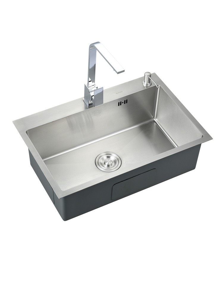Chậu rửa chén bát đúc 6045 inox sus 304