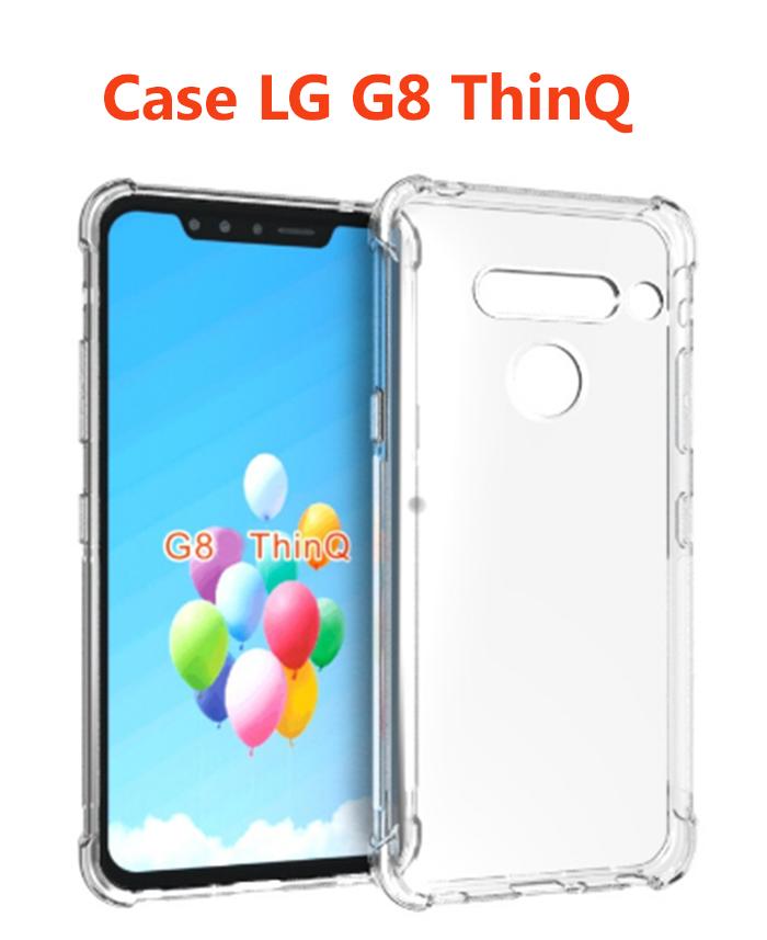 Ốp Lưng LG G8 ThinQ 3 Camera Trong Suốt Chống Sốc 4 Góc - Nhựa Dẻo Phủ NaNo