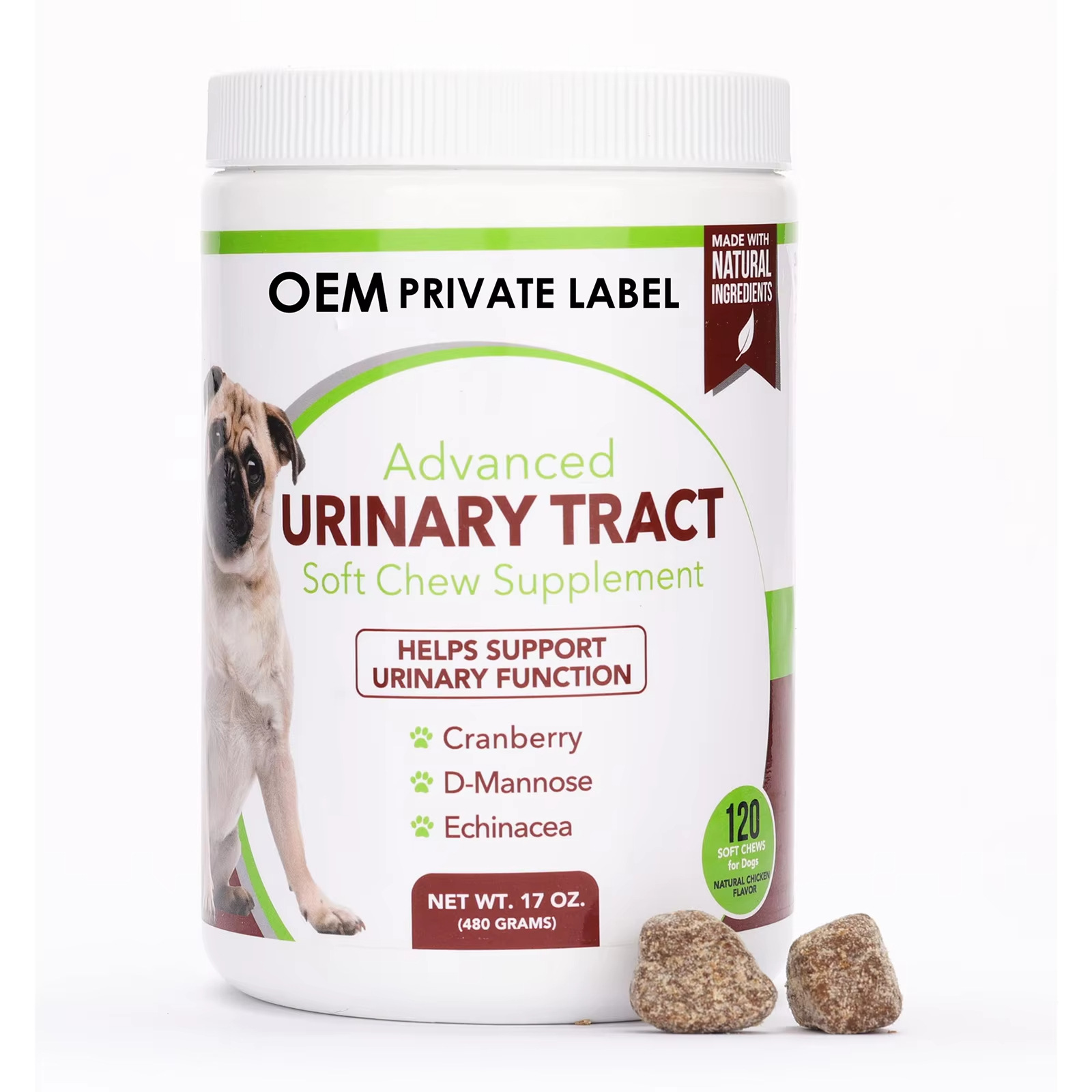 Cross-Border Dog Urinary Tract Problems Prevention  Bladder Normal Treatment Dog Health Liver Soft Chewable Tablet