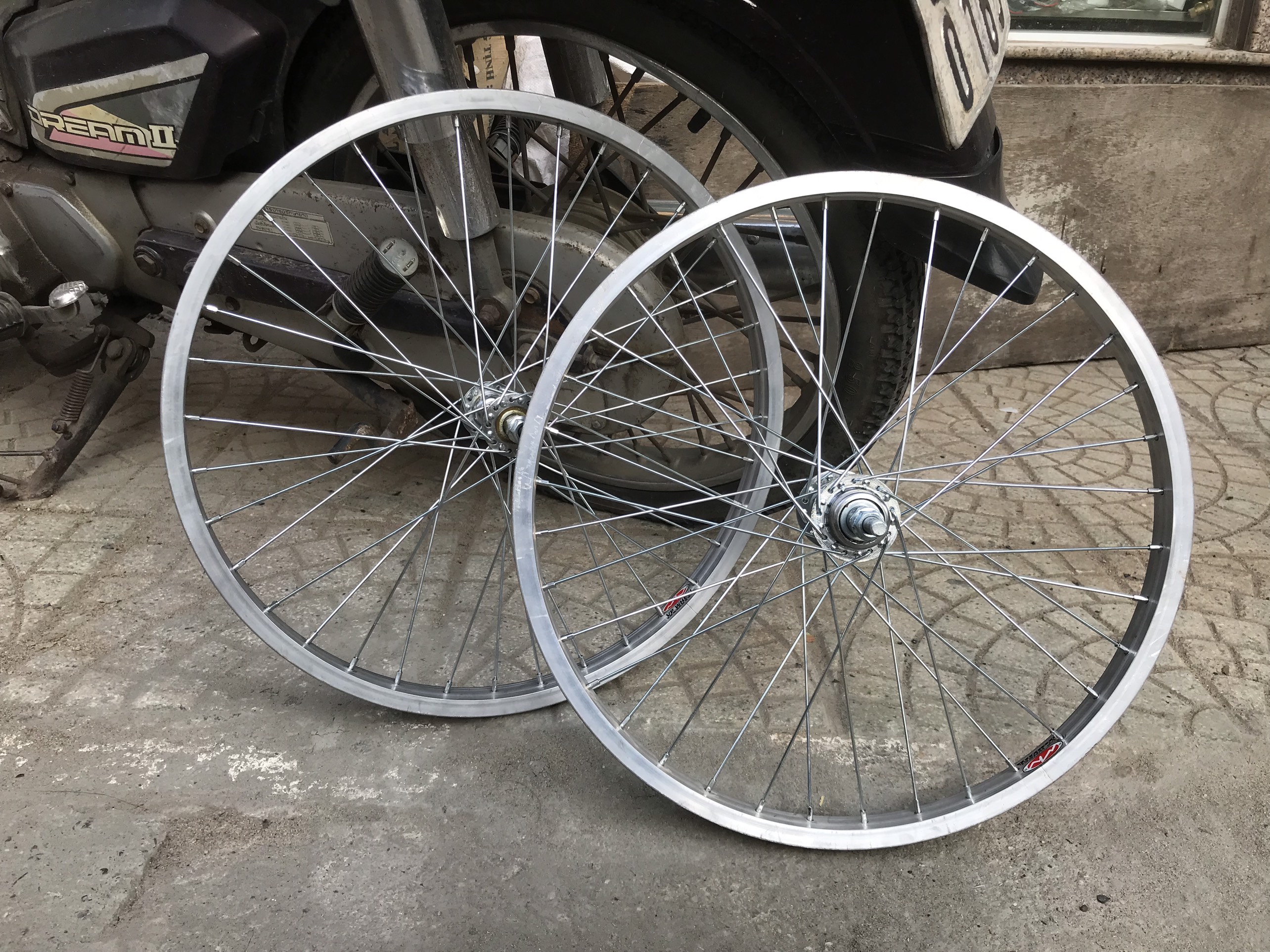 Bộ Bánh Vành Nhôm Dành Cho Các Dòng Xe Đạp Các Cỡ 20 inch 600 24 inch 700 660 650 Phanh Vành Siêu Bền