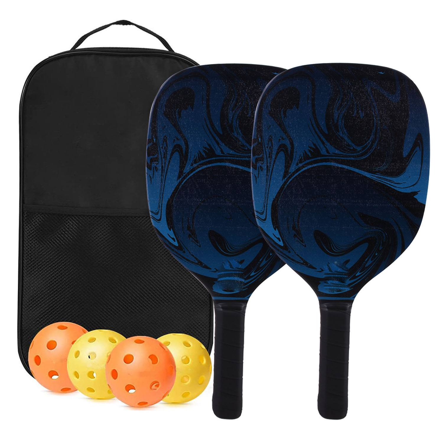 【HOT】 Bộ Vợt Peak Pickleball Paddles Baswood Pick Ball Sports Beach Shooting Xuyên Biên Giới