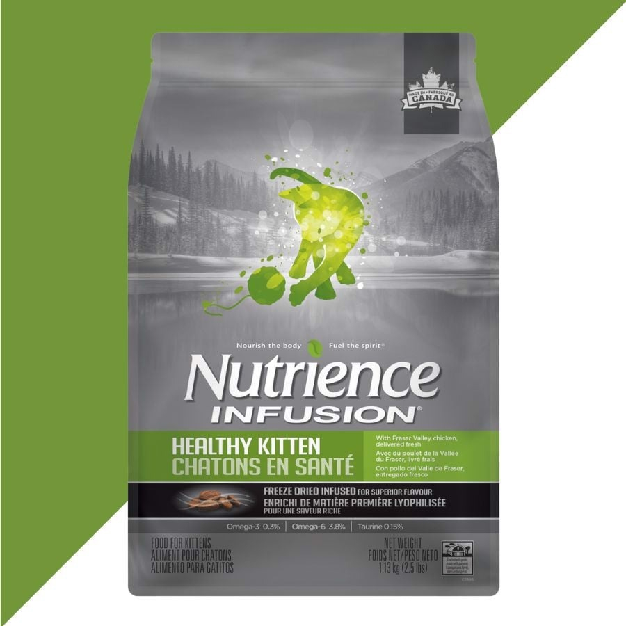 (500GR) Thức Ăn Hạt Cho Mèo, Mèo Con Nutrience Infusion Kittens Adults - Phát Triển Trí Não , Da Lông, Miễn Dịch, Tiêu Hóa