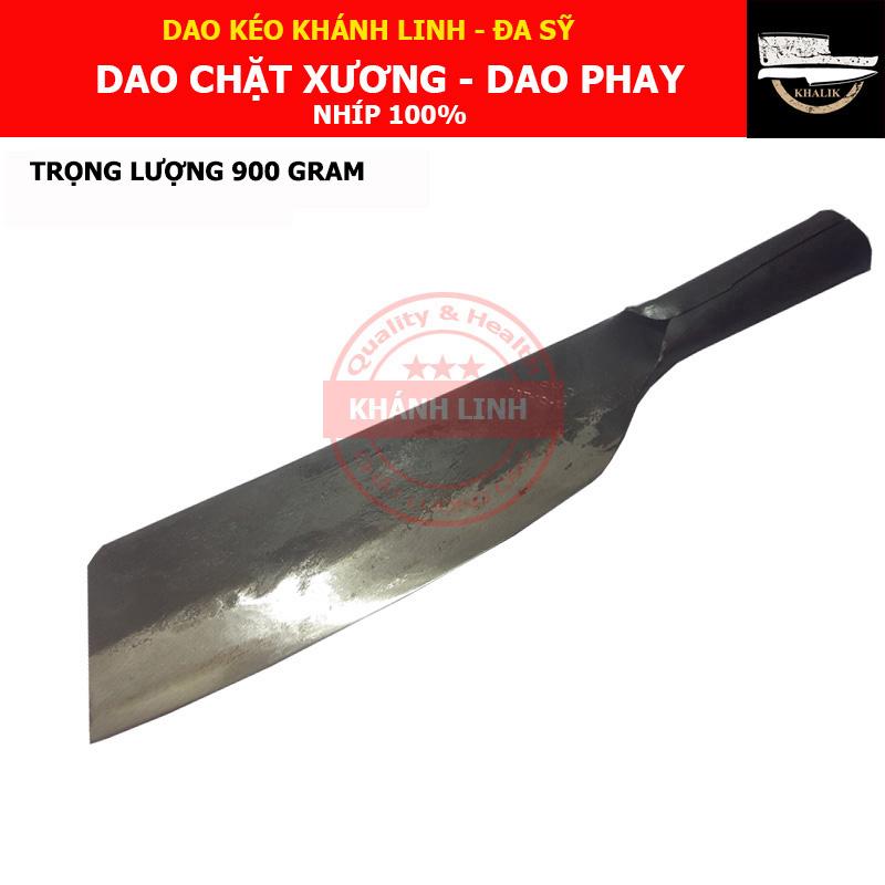 Dao nhà bếp Khánh Linh - Đa Sỹ: Dao phay 900gram (dao chặt xương) NHÍP 100% - DN07