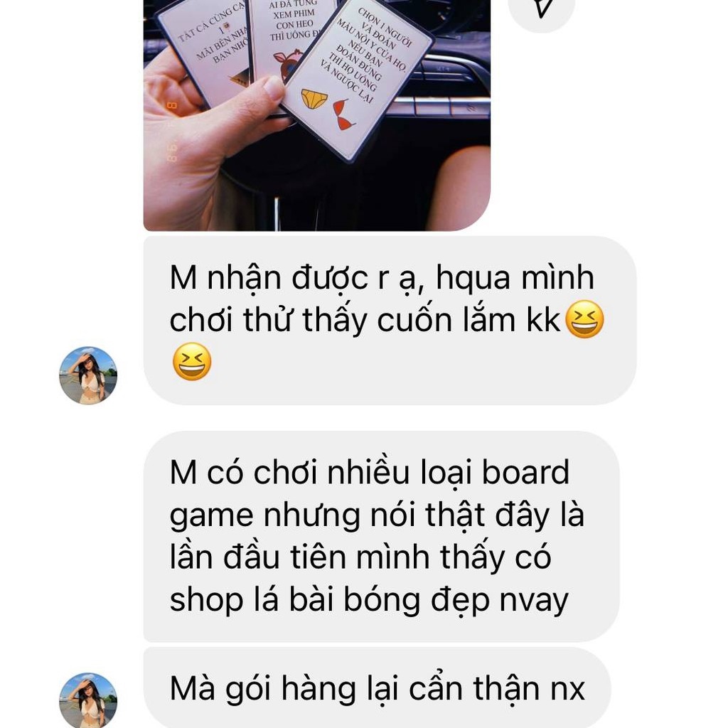 ▲ Bộ bài gây cười Phê Far - Drinking Game chơi vui vẻ với bạn bè hội nhóm đem lại cảm xúc gần gũi Ghiền Mystery