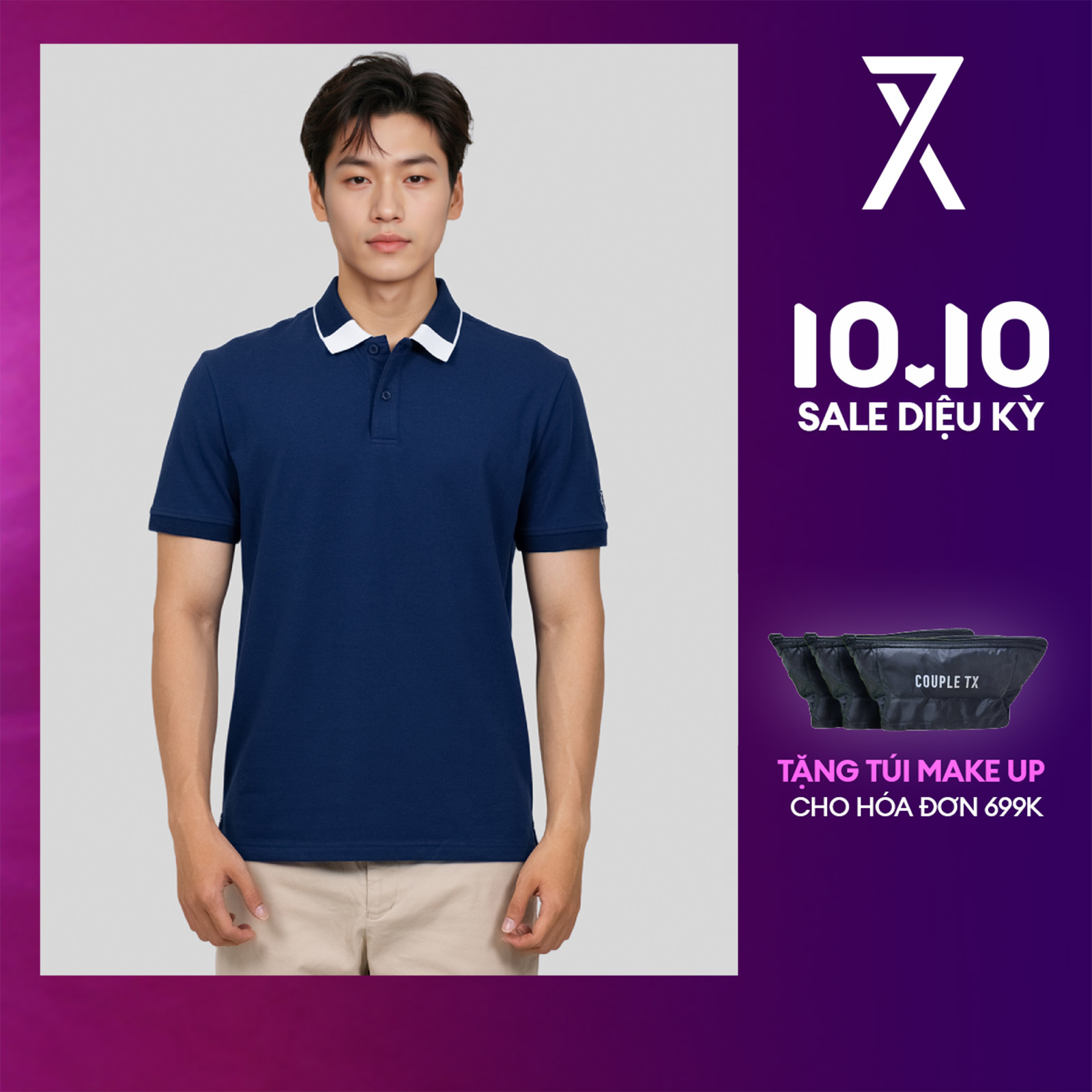 Áo Polo Nam By Color Couple TX Regular MPO 1072