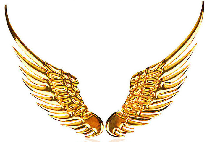 Logo Cánh Chim Ưng 3D Dán Cho Các Loại Xe Ô Tô