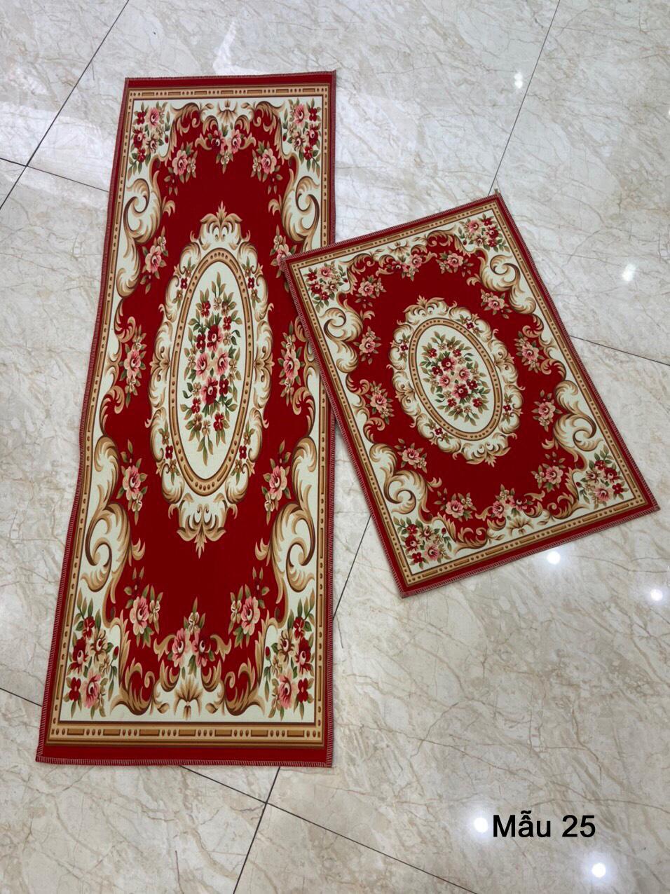 Thảm sàn phòng bếp chống dầu mỡ thấm nước (2 tấm)