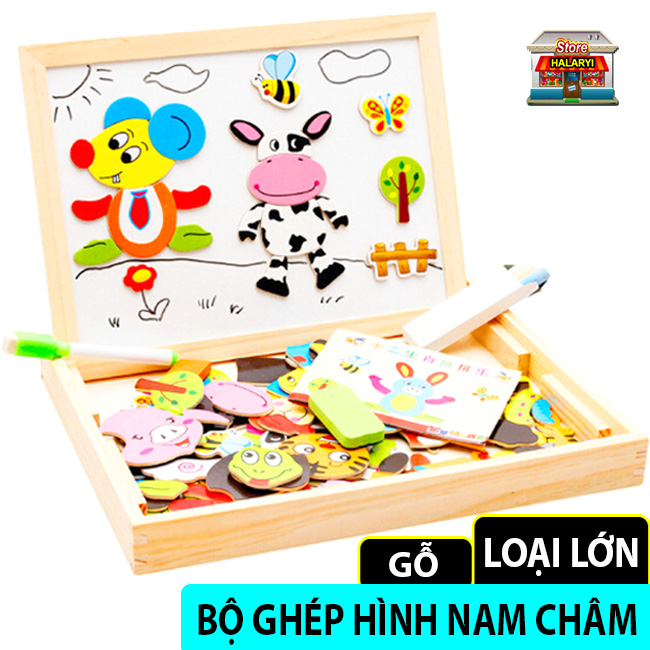 Đồ chơi trẻ em - bảng núm gỗ xếp hình , bảng gỗ xếp hình cho bé , bảng gỗ nam châm xếp hình, bảng xếp hình bằng gỗ, bảng núm gỗ xếp hình