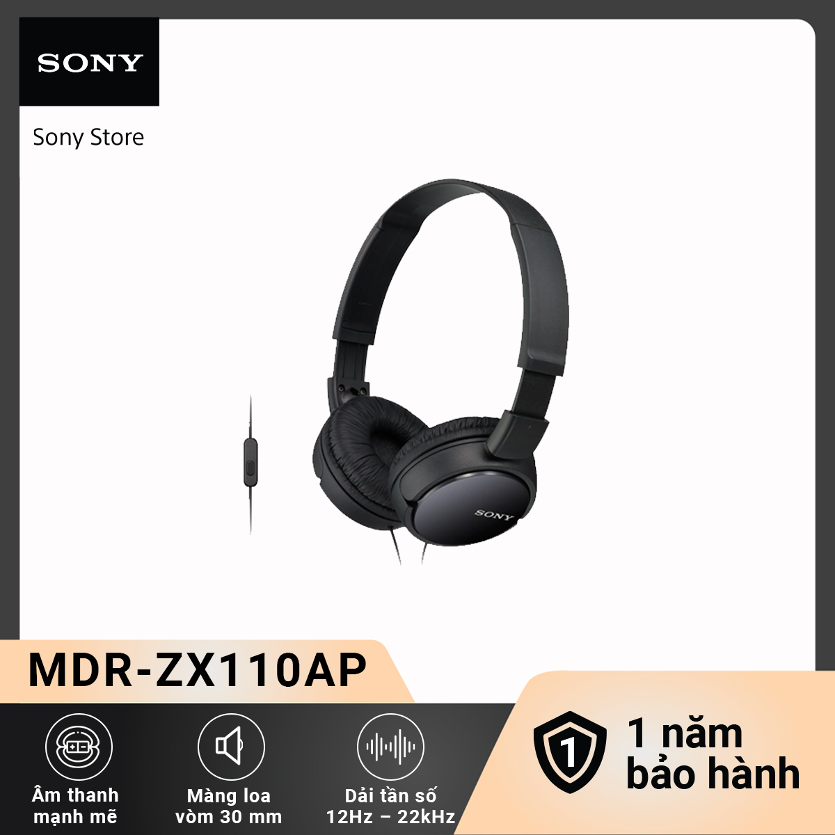 Tai Nghe Chụp Tai Sony MDR-ZX110AP