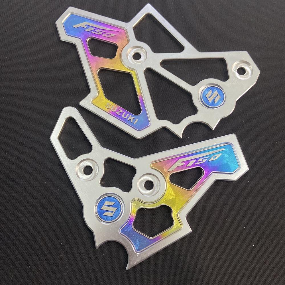 [HCM][SIÊU PHẨM] BỘ CHE BEN ĐẠP 2 BÊN TRÁI PHẢI LÊN TITAN SIÊU CHẤT ĐI KÈM LOGO CHO RAIDER SATRIA MÀU BẠC