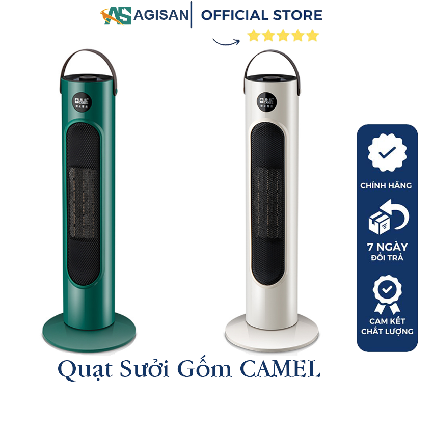 Máy sưởi gốm camel tiết kiệm điện năng, quạt sưởi gốm trong phòng bảo hành 12 tháng