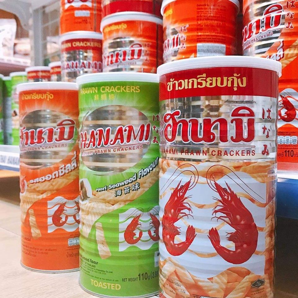 Bim bim tôm thái hanami 48k/ lon 110gr