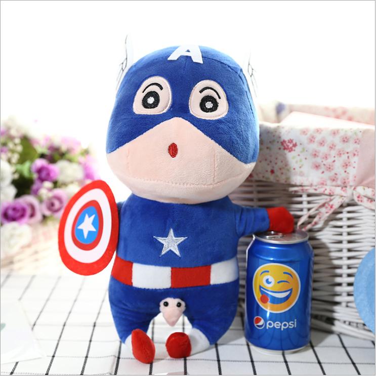 Gấu Bông Shin Siêu Anh Hùng Avenger Marvel 45cm Cực Dễ Thương (4 Mẫu)
