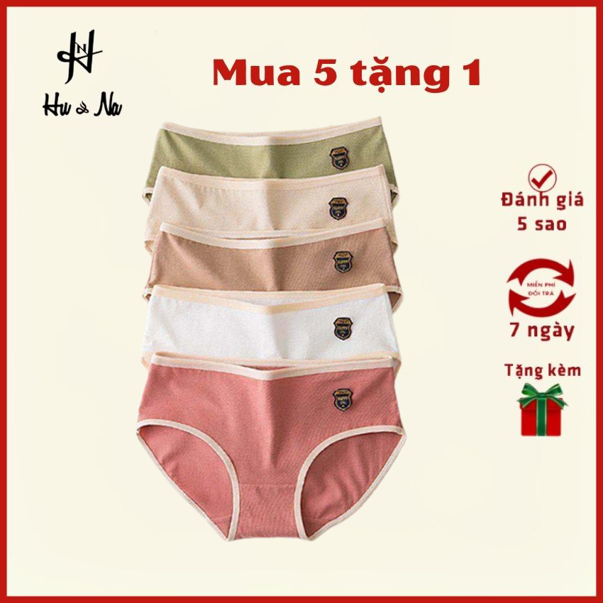 Quần Lót Nữ Cotton cute tôn dáng kháng khuản mềm mại-NH07-Hu-Na-quần lót ren cao cấp-quần lót cotton kháng khuẩn-quần lót nữ thun lạnh-quần sịp nữ-quần sì-quần lót lọt khe-quần lót sexy-quần lót bông-quần lót 2 đánh giá