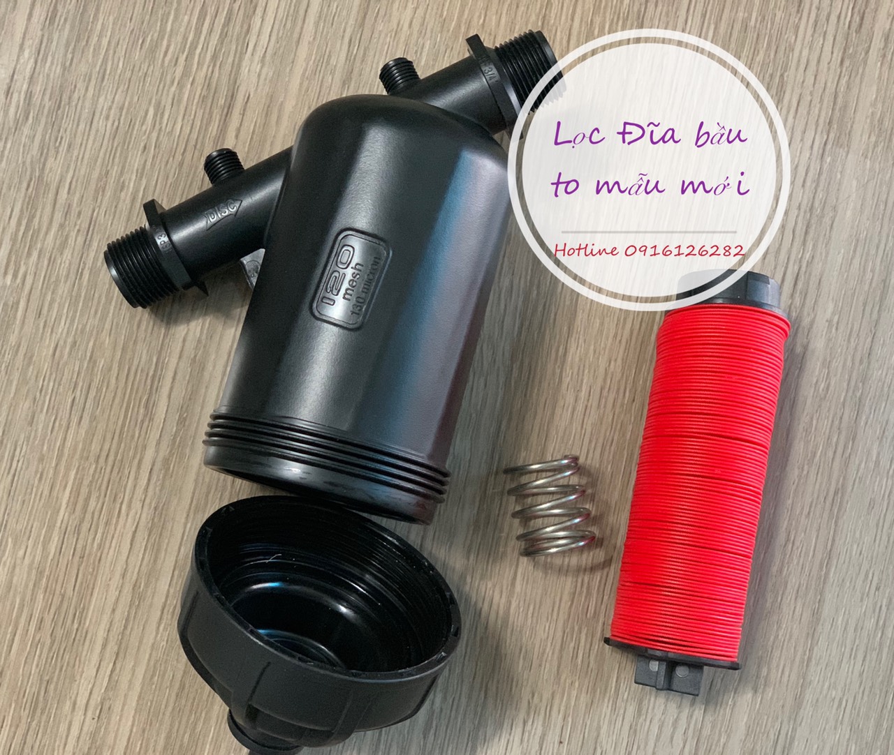 Bộ lọc đĩa phi 27