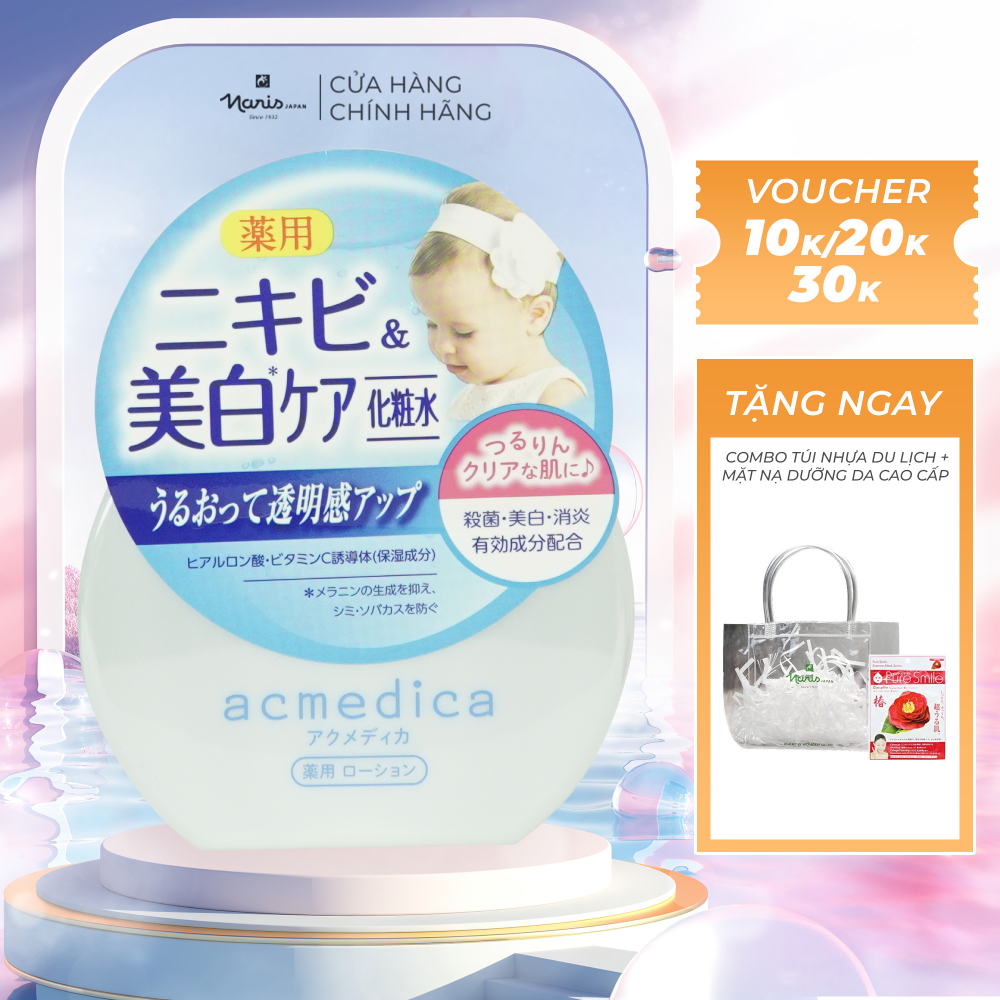 Nước Dưỡng Da Naris Acmedica Medicated Acne Care Lotion