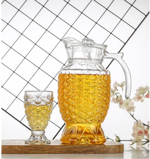 Bình đựng nước vảy cá g-horse thủy tinh cao cấp - thể tích bình 1800ml. đức nhung store